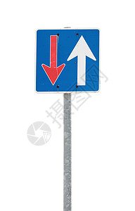 签署签名交通红色标志白色路线背景图片