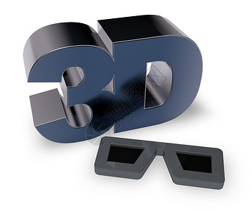 3d 标签技术金属字体眼镜字母电影数字娱乐立体镜网络背景图片