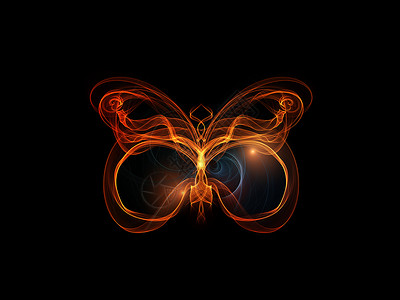 蝴蝶元素创造力昆虫黑色翅膀想像力数学轻轨背景图片
