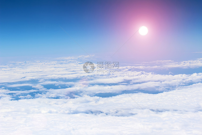 阴云的天空蓝色多云天气季节晴天气候环境积雨白色风景图片