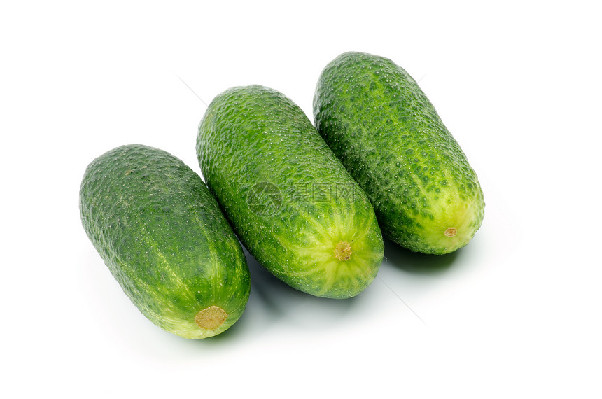 黄瓜饮料健康饮食绿色宏观蔬菜养分三物花园素食者食品图片