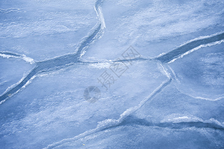 冰面冻结海岸港口寒冷季节森林床单高清图片