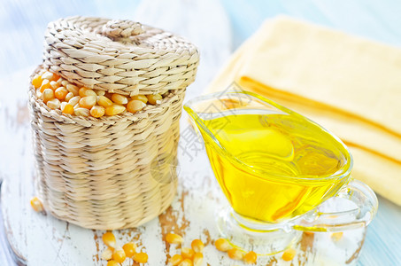 玉米油麻布烹饪谷物玻璃种子核心瓶子农业米饭玉米背景图片
