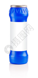 蓝蓝色塑料瓶背景图片