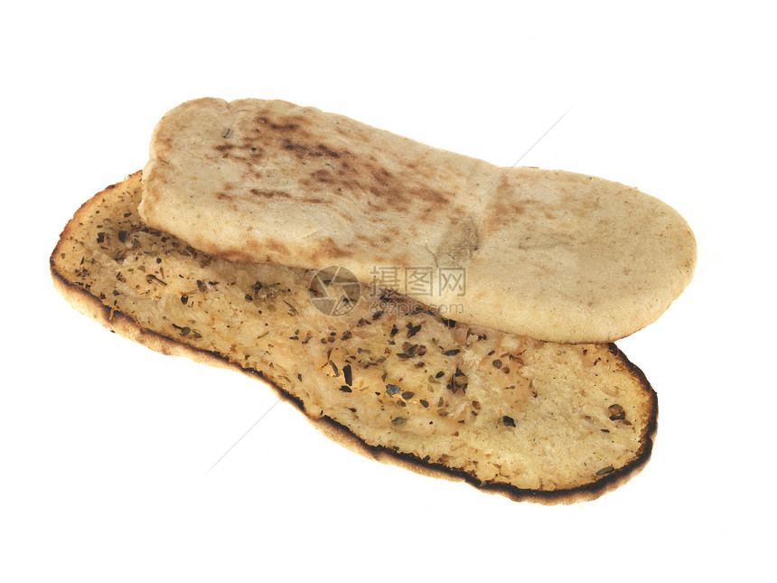 布莱德比萨面包白色生活工作室石头基地食物图片