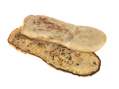 布莱德比萨面包白色生活工作室石头基地食物背景图片