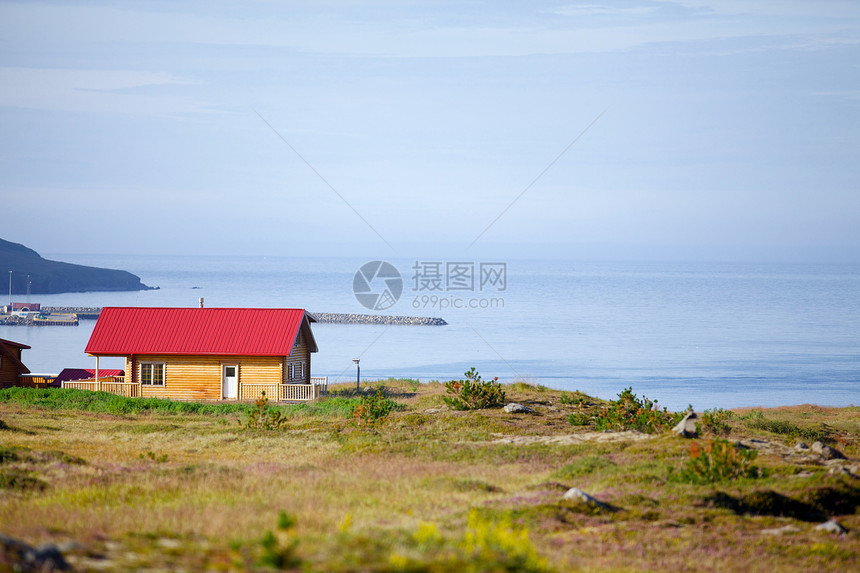 冰岛的房子苔藓旅游风景栅栏草地农村建筑地标村庄历史图片