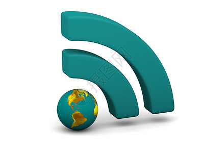 WiFi 符号白色网吧行星热点插图网络绿色互联网上网背景图片