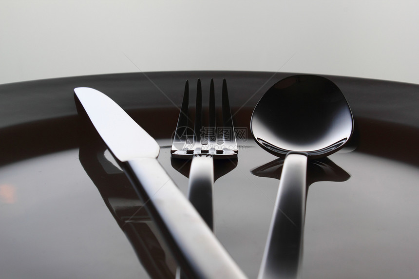 晚饭时间饮食午餐食物庆典用餐金属装饰餐厅生活派对图片