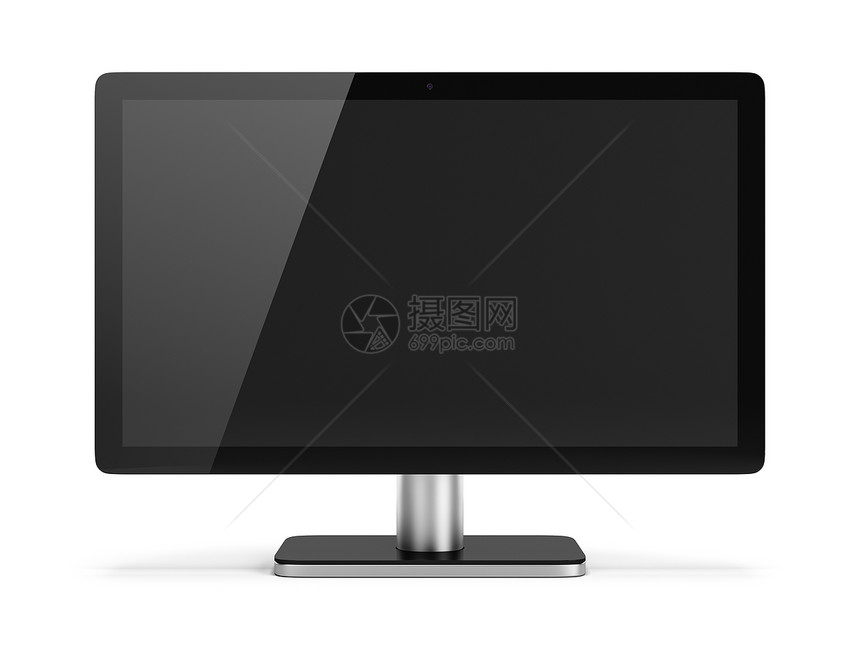 监视器黑色乐器玻璃矩阵屏幕插图薄膜白色电脑产品图片