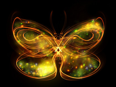 蝴蝶元素轻轨数学昆虫黑色翅膀想像力创造力背景图片