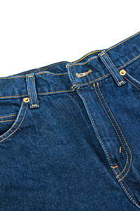 蓝色牛仔裤纤维宏观牛仔布帆布国家空白裤子材料织物口袋背景图片