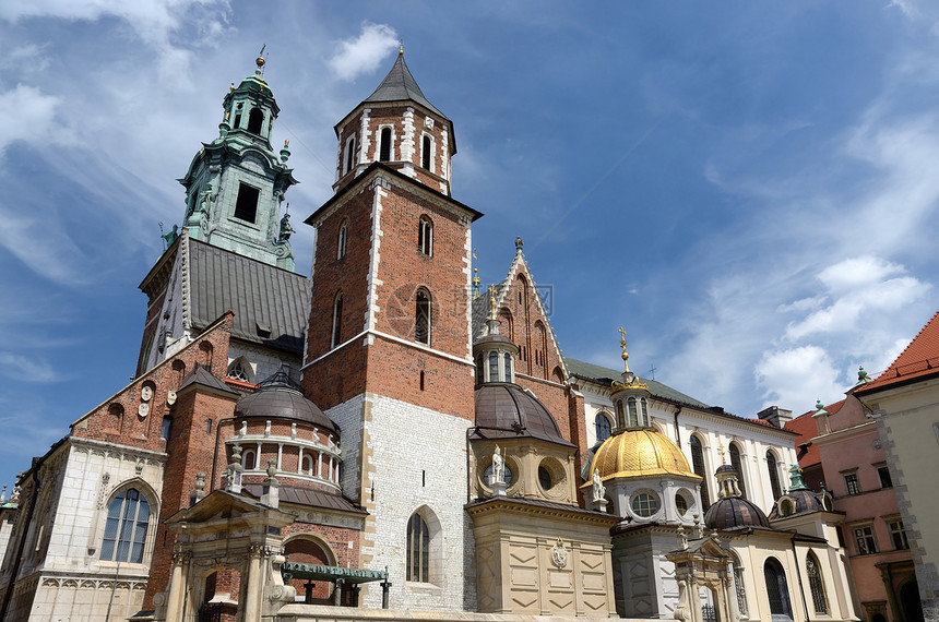波兰克拉科夫瓦维尔皇家城堡的哥特克瓦韦尔大教堂图片