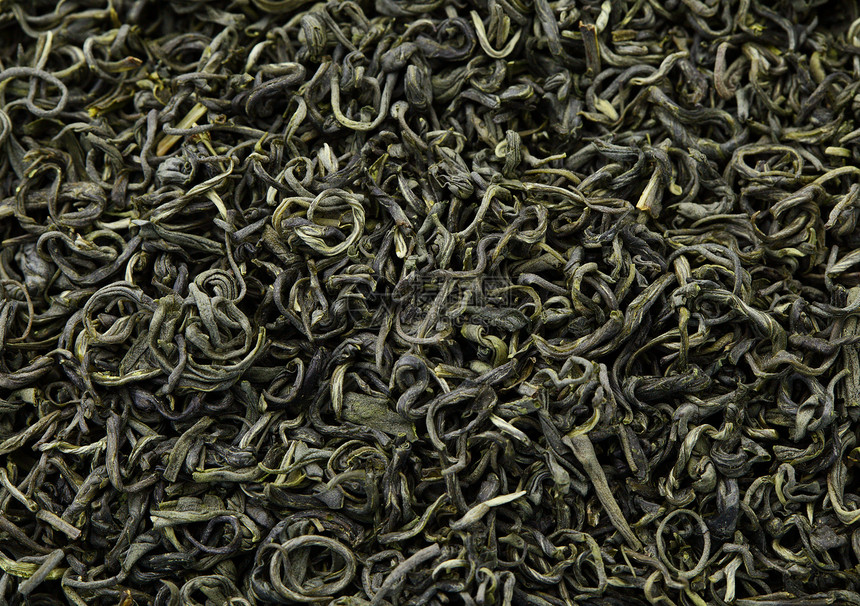 中国绿色茶叶背景叶子仪式生活草本植物草本植物花瓣图片