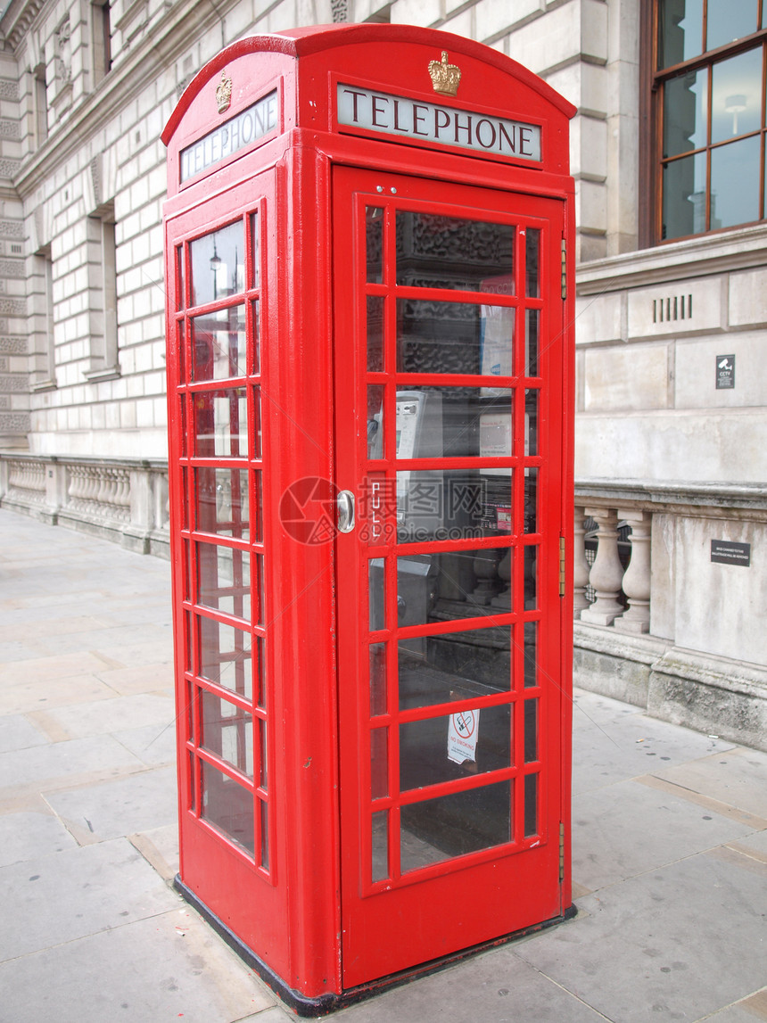 伦敦电话箱盒子电话联盟红色王国地标图片