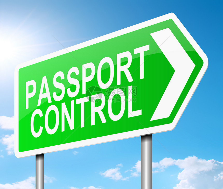护照管制标志证书国家录取安全插图外国路标旅行文档签证图片