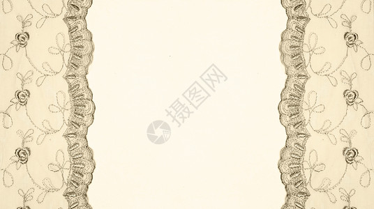 带框框架古董棕褐色织物婚礼问候背景图片
