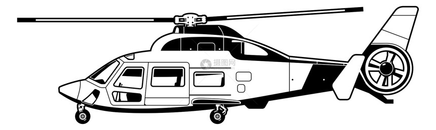 直升机卡通片草稿风车乘客绘画草图空气民间插图航空学图片