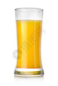 一杯大杯的果汁橙汁背景图片