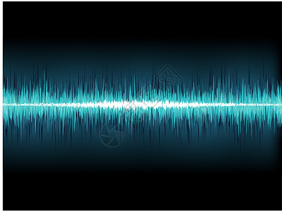 配乐白色的蓝色音波  EPS10墙纸韵律音乐展示海浪模拟均衡器录音机测量瓷砖设计图片