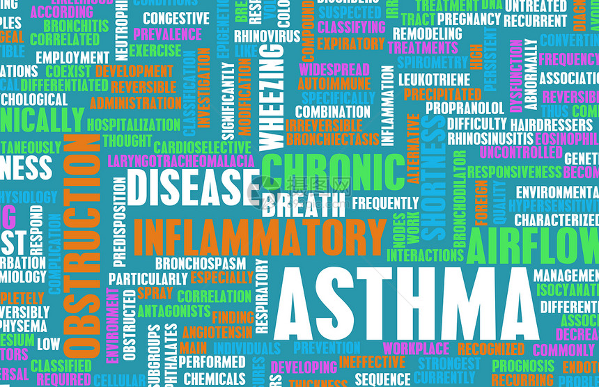 哮喘教育呼吸治疗症状童年卫生研究警告攻击药物图片