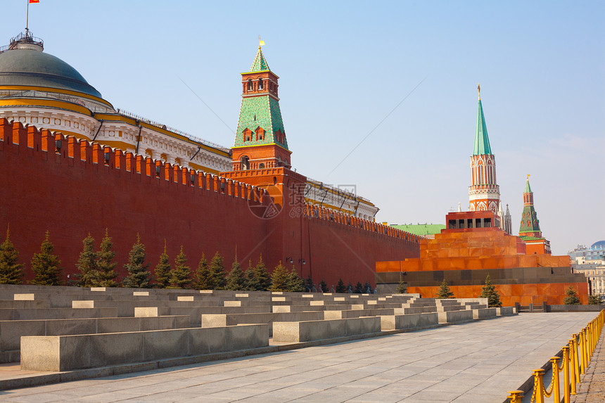 莫斯科克里姆林宫和列宁陵墓 俄罗斯莫斯科图片