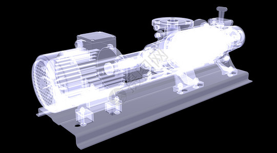 水泵 X光成型空气器具x光压力白色图形发动机黑色管道技术背景图片