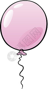 气球剪辑艺术卡通插图背景图片