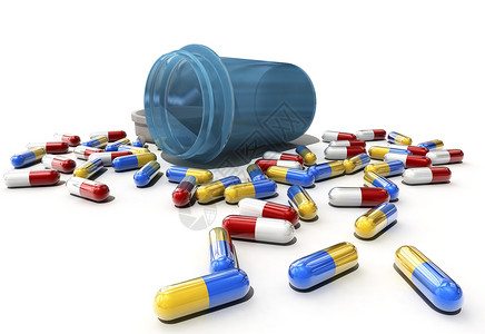 胶囊化学化学品疾病剂量医疗卫生抗生素保健药品背景图片