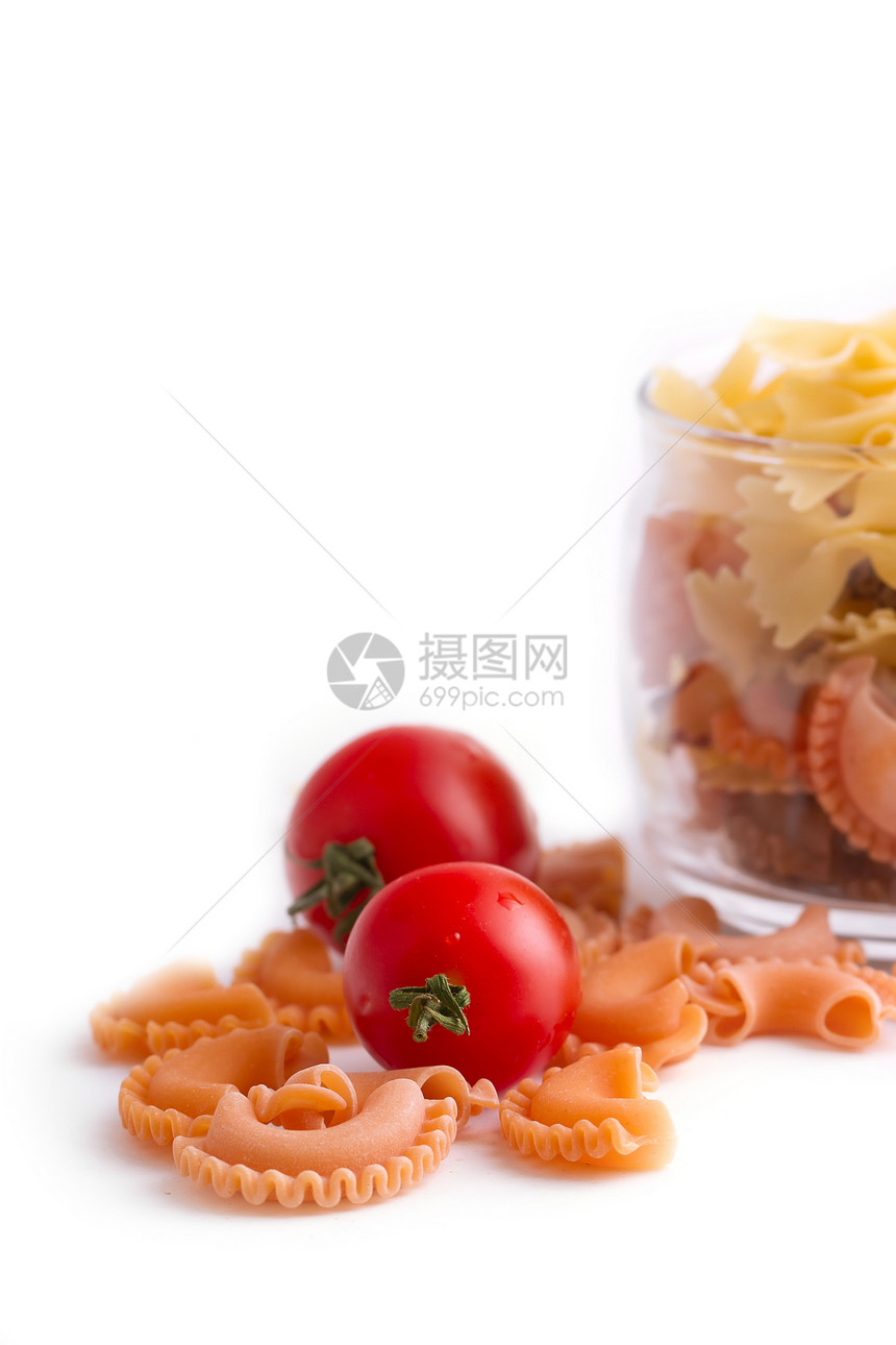 Raw 面食巢面条烹饪食物厨房胡椒子胡椒面粉蔬菜草本植物小麦图片