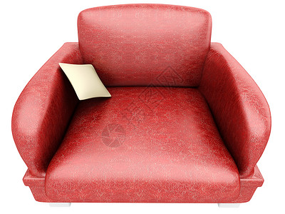 装甲主席椅子房间桌子休息室座位枕头客厅靠垫皮革插图背景图片
