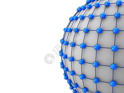拓扑3D网络概念 球相互连结等级数据技术世界隐私合伙互联网联盟制度团体背景