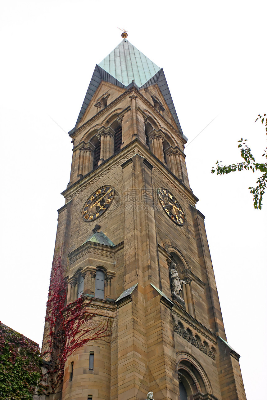 教堂塔教会石头地标新教教区宗教建筑学城市福音建筑图片