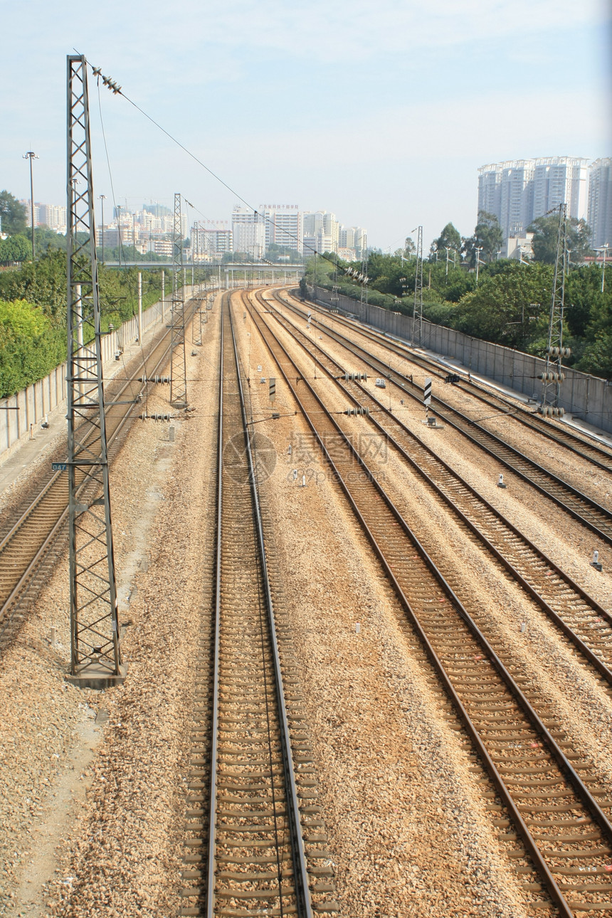 广州铁路旅行轨道平台运输车站旅游建筑物火车天空图片