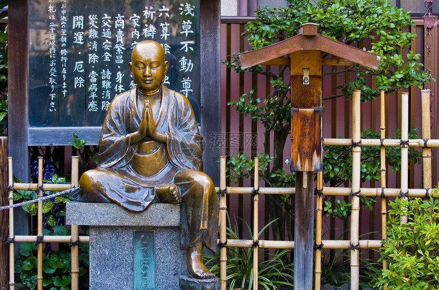 日本圣殿宗教信仰神道雕像传统寺庙精神神社图片