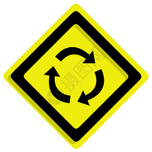 白色背景的边框流量危险路标夹子插图横幅驾驶曲线招牌警告邮政背景图片