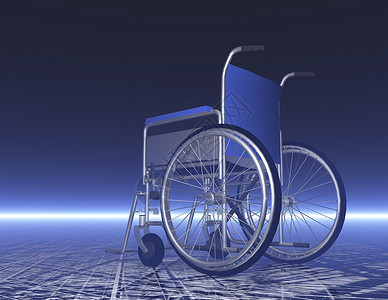 轮椅残障人士椅子障碍坐椅背景图片