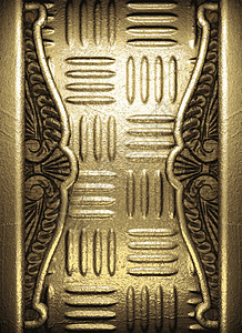 金金背景金属装饰品插图框架奢华黄色风格抛光艺术边界背景图片