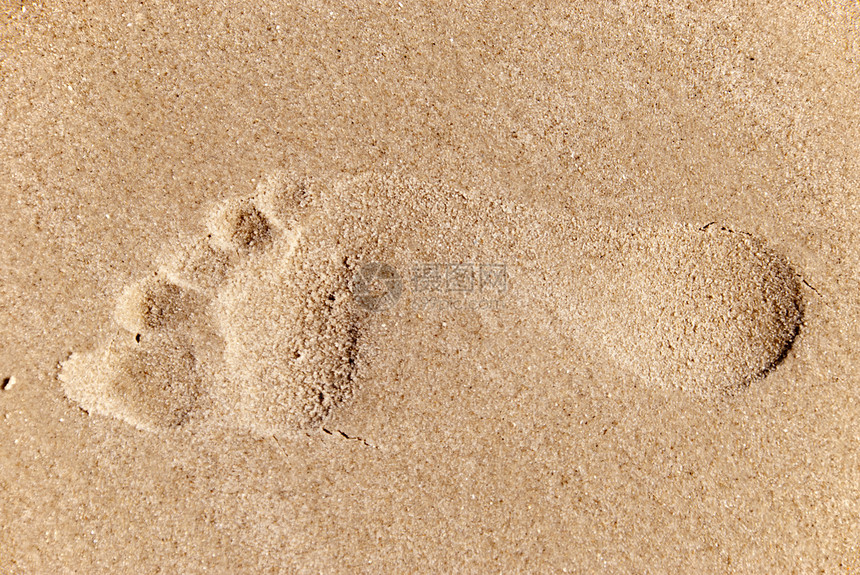 脚印赤脚踪迹跑步大杂烩骨科掌印沙滩图片
