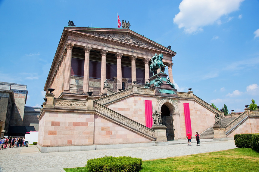 阿尔特斯博物馆 德国柏林画廊观光旅游文化中心地标古董城市建筑建筑学图片