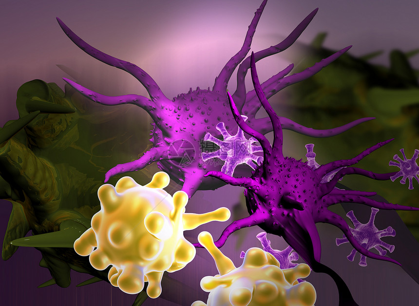 微有机体云细胞缩影病原健康背景药品医学细菌美丽疾病图片
