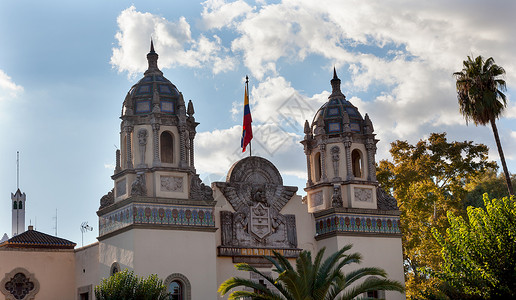 西班牙领事馆旧址哥伦比亚伊贝里奥-美美展览领事馆西班牙塞维利亚背景