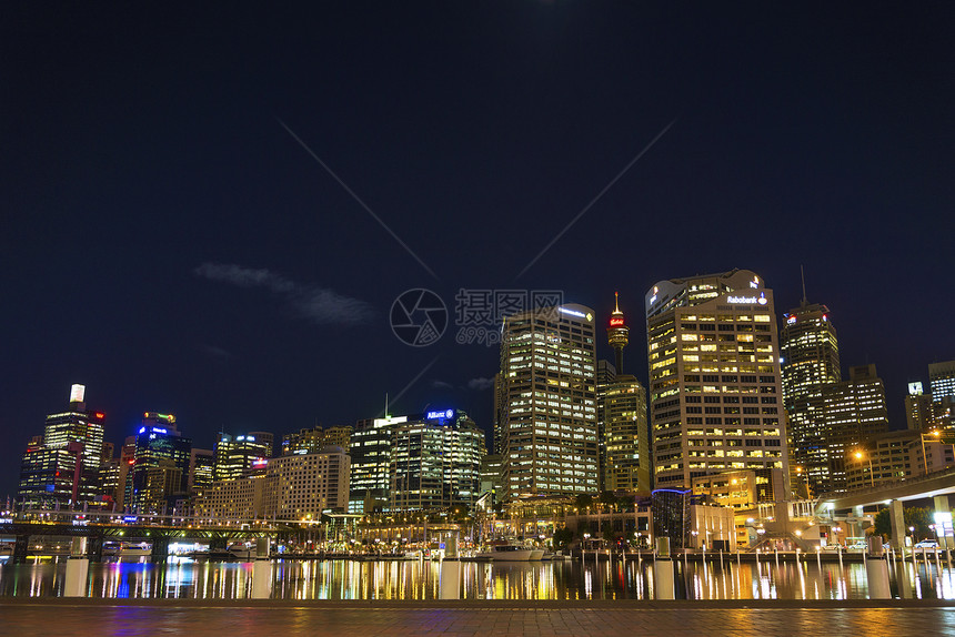 悉尼奥斯特拉利亚的可爱港旅游建筑物水平风景旅行天际港口城市游客摩天大楼图片