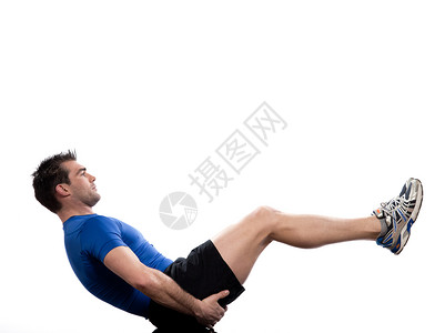 光阴船装瑜伽的假船姿势训练男人健身成年人有氧运动运动员锻炼冒充运动背景图片