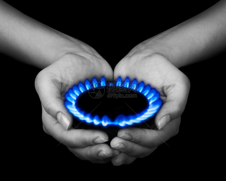天然气气体燃料辉光活力厨房火焰火炉警告椭圆形丁烷丙烷图片