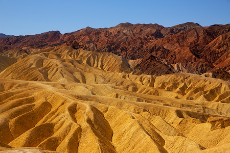加州沙漠热莫哈韦沙漠扎布里斯基高清图片