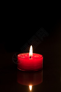 粉红茶烛蜡烛背景图片