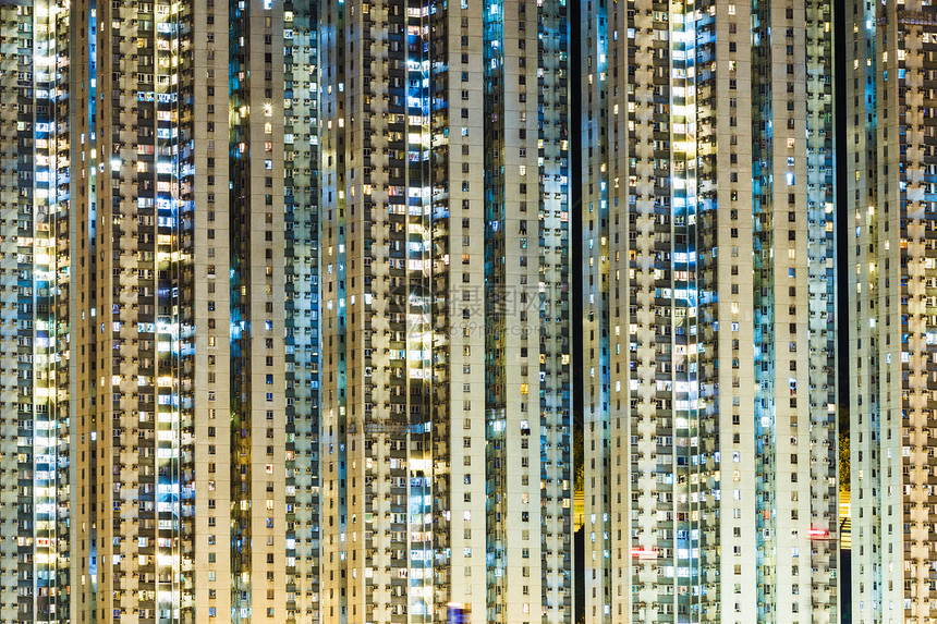 香港的住宅楼群建设房屋住房建筑公寓图片