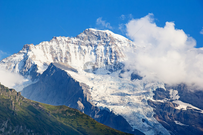 丛林地区地形顶峰旅行运动蓝色冰川荒野岩石悬崖天际图片