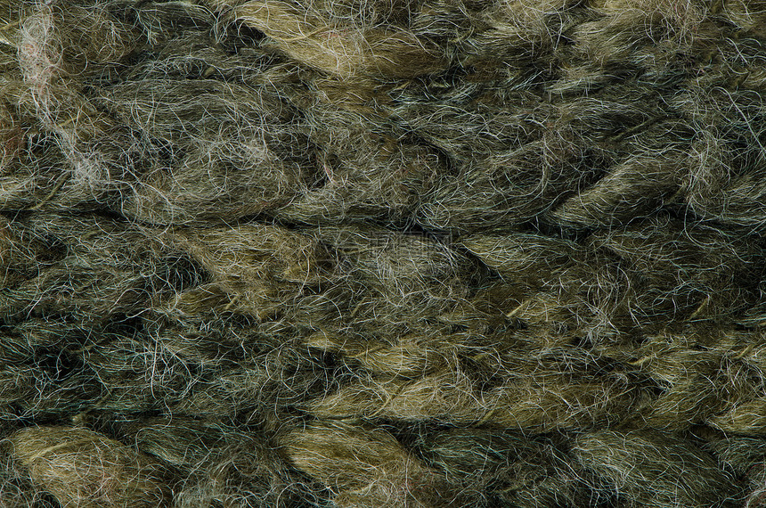 绿色编织羊毛衣服毛衣工艺阴影针织装饰窗帘缝纫风格海浪图片